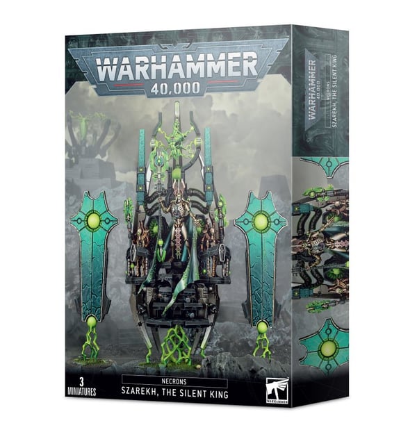 Miniatyrbillede 1 af 7: Games Workshop Szarekh, The Silent King