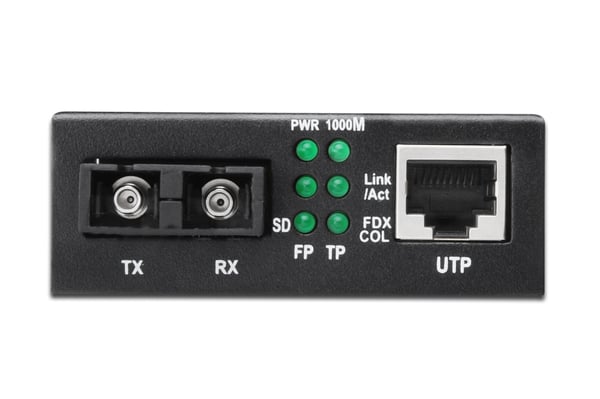 Digitus DN-82120-1 mediakonverterare för nätverk 1000 Mbit/s 850 nm Flerläge