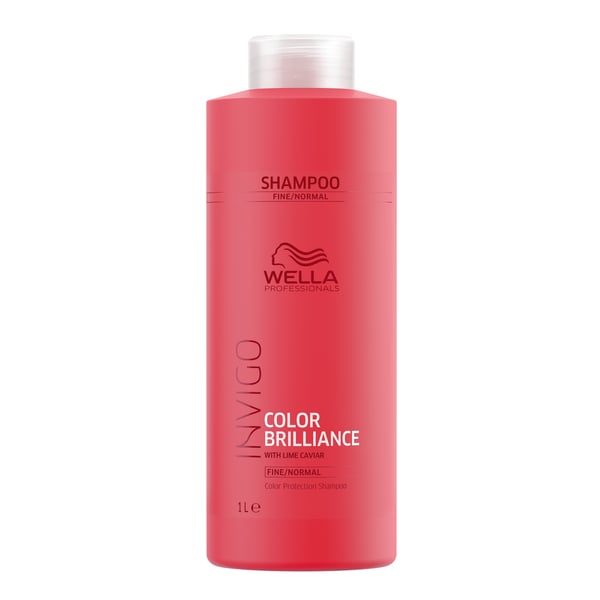 Wella Professionals INVIGO Color Brilliance Shampoo Fine 1000 ml Shampo Ikke-professionel Kvinder