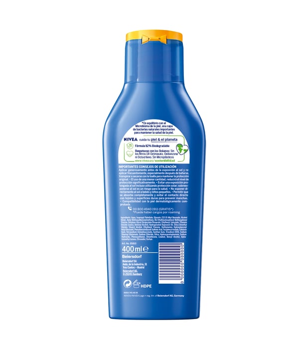 Miniatyrbillede 4 af 6: NIVEA 4005808418244 solcreme og after sun-produkt Sollotion Krop 30 48 t Voksne