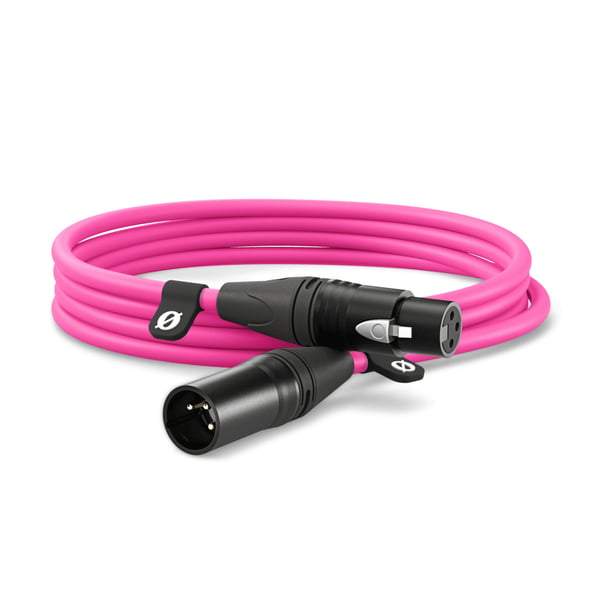 RØDE XLR3M-P lydkabel 3 m XLR Lyserød