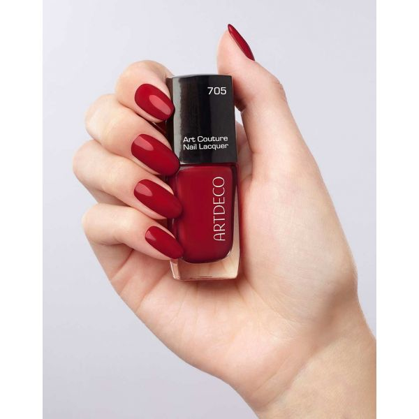 Miniatyrbillede 2 af 5: ARTDECO Art Couture Nail Lacquer neglelak 10 ml Bourgogne Glans