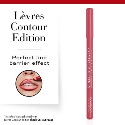Miniatyrbillede 3 af 6: Bourjois Lèvres Contour Edition 1,14 g 02 Coton Candy