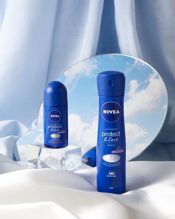 Miniatyrbild 3 av 5: NIVEA Protect & Care Kvinna Spraydeodorant 200 ml 1 styck