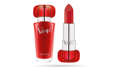 Miniatyrbillede 1 af 2: PUPA Milano Vamp! 3,5 g 303 Iconic Red