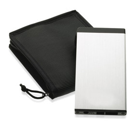 Fantec FB-C25US2 HDD-hölje Silver 2.5" USB-ström