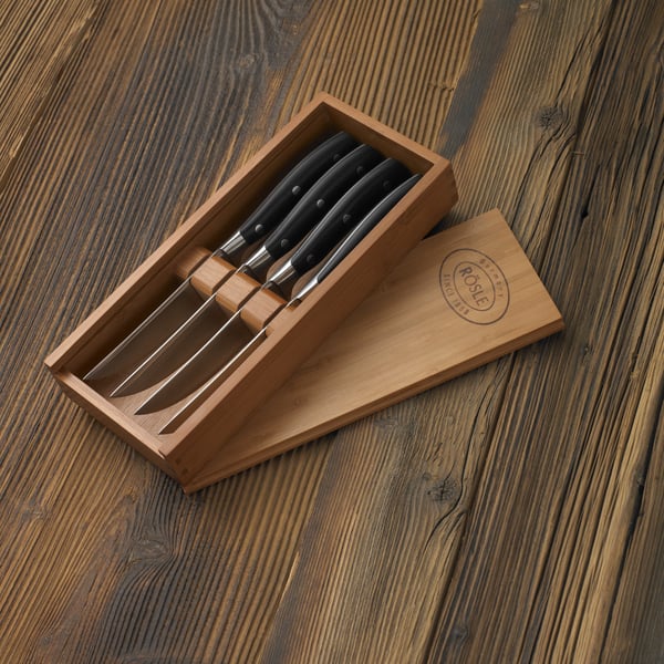 RÖSLE 25147 køkkenkniv Stål 4 stk Steak kniv