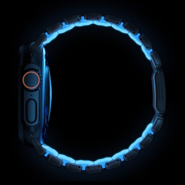 Miniatyrbillede 11 af 14: Nomad NM009896858 Smart bærbart (wearable) tilbehør Band Sort Titanium