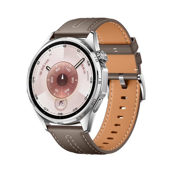 Miniatyrbild 4 av 6: Huawei WATCH GT6 3,73 cm (1.47") AMOLED 46 mm Digital 466 x 466 pixlar Pekskärm Rostfritt stål GPS