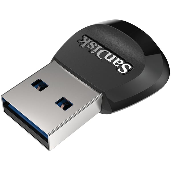 Miniatyrbillede 4 af 4: SanDisk MobileMate kortlæser USB 3.2 Gen 1 (3.1 Gen 1) Sort