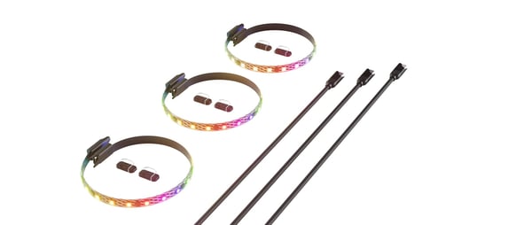 Miniatyrbillede 1 af 9: HYTE LS10 Universel LED-strimmel