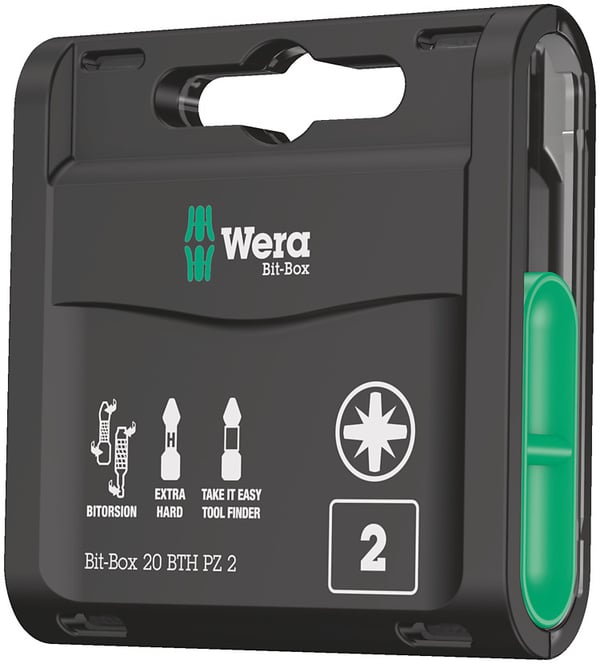 Wera 20 BTH PZ 2 talttaterä 20 kpl