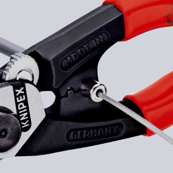 Miniatyrbillede 3 af 4: Knipex 95 62 190 T Kabelskærer Håndkabelskærer