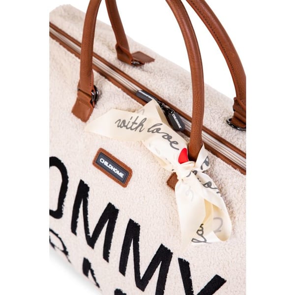 Childhome Mommy Bag Handväska Svart, Brun, Vit Nylon, Polyester