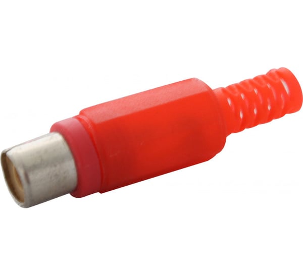 Tecline 10805B kabelsamler RCA Rød Tecline 10805B kabelsamler RCA Rød