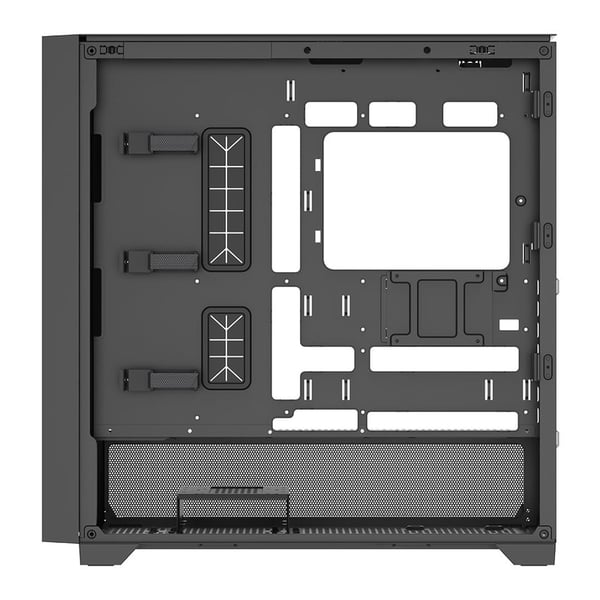 Miniatyrbillede 6 af 8: Xilence Xilent Flux Midi Tower Sort