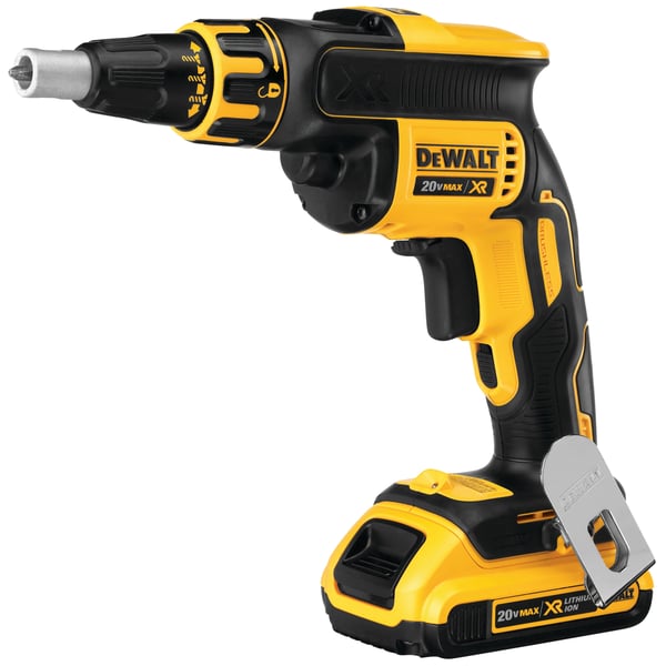 Pikkukuva 4 / 6: DeWALT DCF620D2-QW sähköruuvimeisseli ja iskuruuvitaltta 4400 RPM Musta, Keltainen