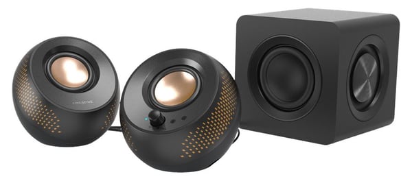 Pikkukuva 3 / 4: Creative Labs Creative Pebble X Plus kaiutinsetti 30 W Universaali Musta 2.1 kanavaa Bluetooth