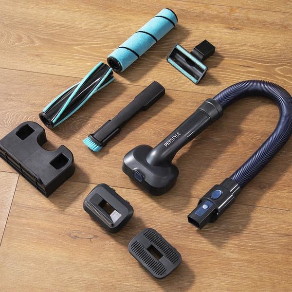 Miniatyrbillede 5 af 13: Cecotec 08399 stav støvsuger & elektrisk kost 2-i-1 stangstøvsuger Batteri Dry Poseløs 210 W Sort 2,5 At