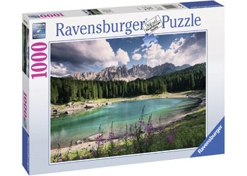 Miniatyrbillede 3 af 3: Ravensburger 4005556198320 Puslespil 1000 stk Landskab
