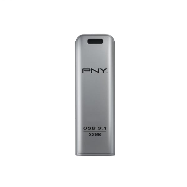PNY FD32GESTEEL31G-EF USB-nøgle 32 GB 3.2 Gen 1 (3.1 Gen 1) Rustfrit stål
