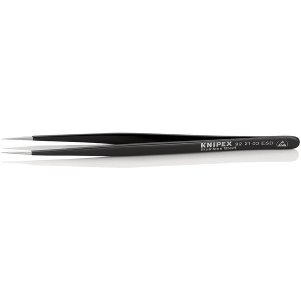 Knipex 92 21 03 ESD industriel pincet Rustfrit stål