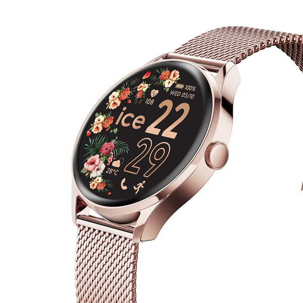 Ice-Watch ICE smart 2.0 round 1.20 3,05 cm (1.2") AMOLED Digital 390 x 390 pixel Berøringsskærm Roseguld