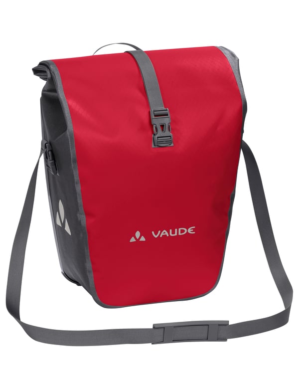 VAUDE Aqua Back Single Bagside Cykeltaske 24 L Polyester Grå, Rød