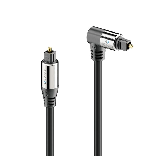 Miniatyrbillede 1 af 3: sonero S-OC110-050 lydkabel 5 m Toslink Sort