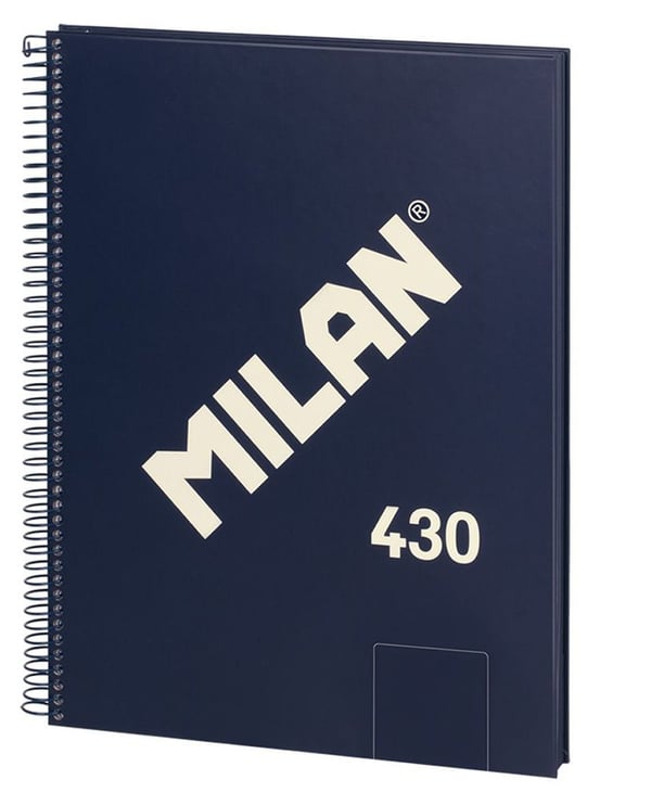 Pikkukuva 1 / 4: Milan 57141E80B muistikirja A4 80 arkkia Sininen