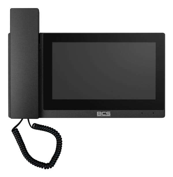 BCS BCS-MON7500B-S videopuhelinjärjestelmä 17,8 cm (7") Musta