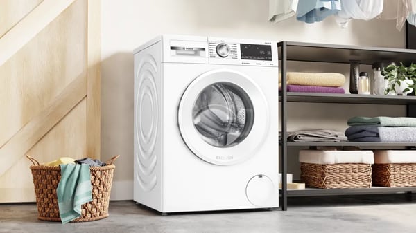Pikkukuva 5 / 9: Bosch Serie 6 WGG254ZEIT Pesukone Edestä täytettävä 10 kg 1351 RPM Valkoinen