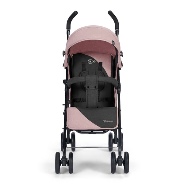 Miniatyrbild 2 av 6: Kinderkraft SIESTA PINK Barnvagn Traditionell sittvagn 1 sittplatser Grå, Rosa