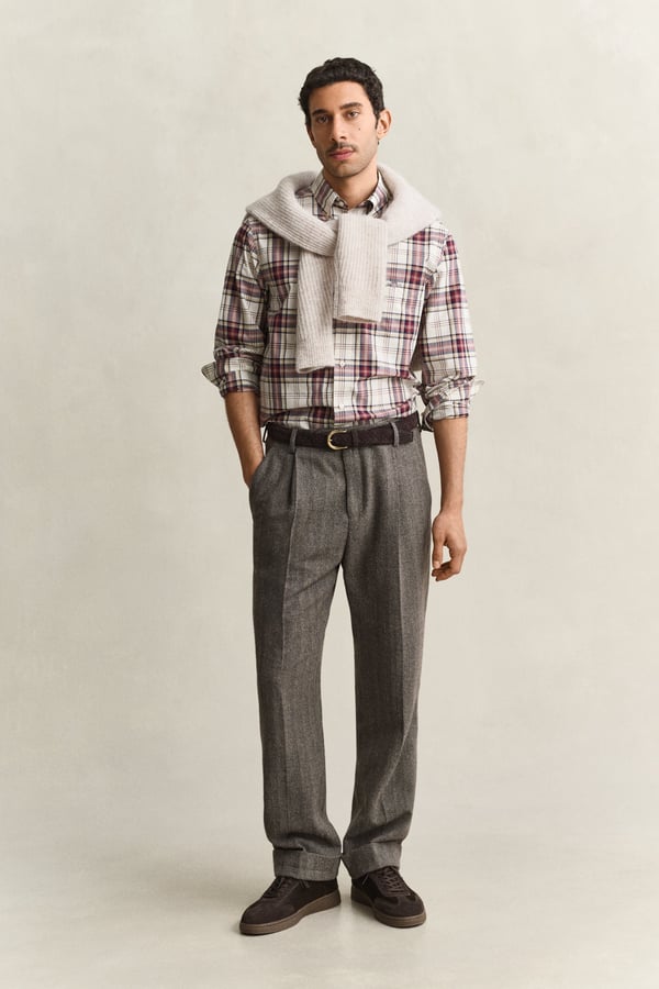 Miniatyrbild 5 av 7: Gant 3263001-676 Skjorta Button down-krage Långärmad Bomull