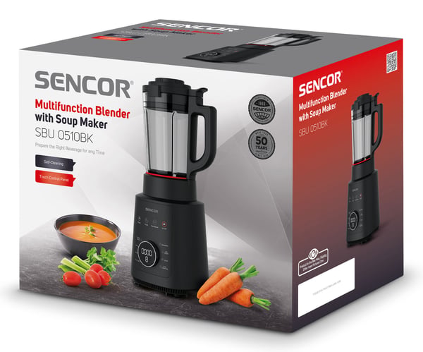 Sencor SBU 0510BK tehosekoitin 1,2 L 1200 W Musta