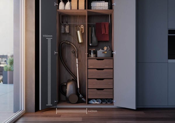 Miniatyrbillede 15 af 19: AEG AB61H6SW 3,5 L Beholder vakuum Dry 850 W Støvpose