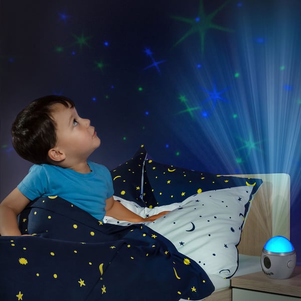 Miniatyrbillede 2 af 3: reer MyMagicStarLight natlys til baby Fritstående Grå, Hvid LED