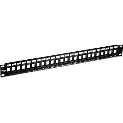 Miniatyrbillede 1 af 4: Trendnet TC-KP24 patch panel 1U