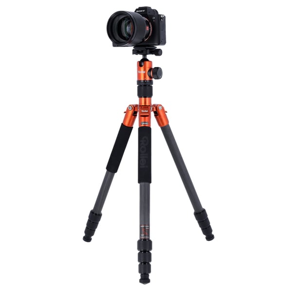 Rollei C5i kamerastativ Digital-/filmkameraer 3 ben Sort, Orange