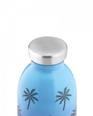 Miniatyrbillede 2 af 3: 24Bottles Clima Dagligt forbrug 850 ml Rustfrit stål Blå, Lilla