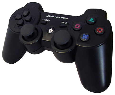 Miniatyrbillede 8 af 11: Ardistel 023616 spil-controller Sort, Blå, Rød Bluetooth Gamepad Analog/digital Playstation 3