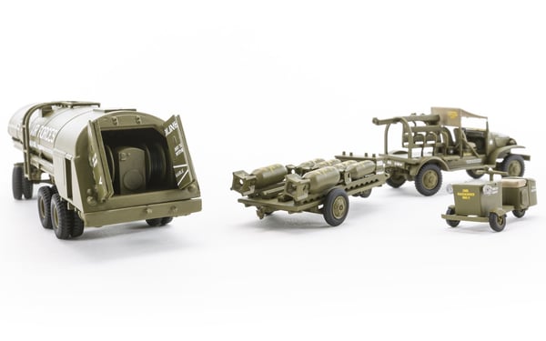 Miniatyrbild 5 av 5: Airfix A06304 skalmodell Modellservicefordon Monteringssats 1:72