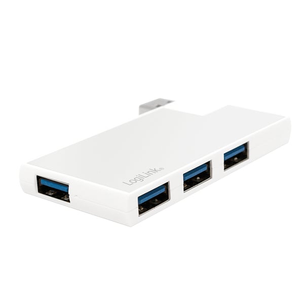 Miniatyrbillede 6 af 8: LogiLink UA0303 interface hub USB 3.2 Gen 1 (3.1 Gen 1) Type-A 5000 Mbit/s Sølv
