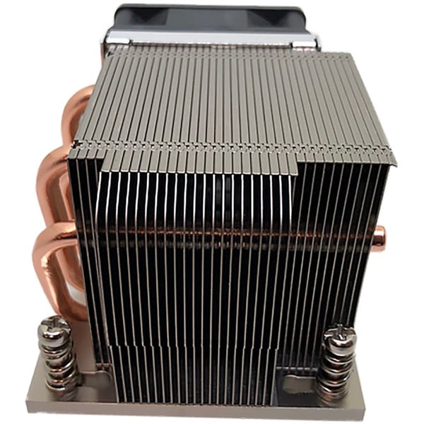 Inter-Tech A-26 Processor Køler 6 cm Sort, Sølv
