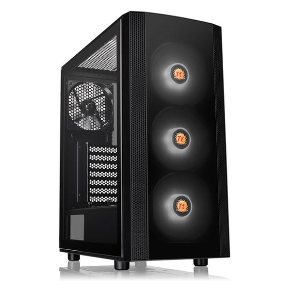 Pikkukuva 7 / 24: Thermaltake Versa J25 TG RGB Midi Tower Musta