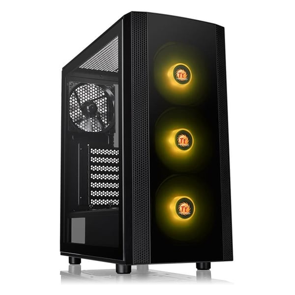 Pikkukuva 10 / 24: Thermaltake Versa J25 TG RGB Midi Tower Musta