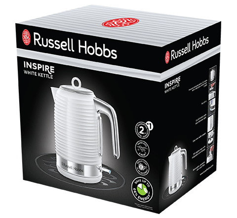 Russell Hobbs Inspire White vedenkeitin