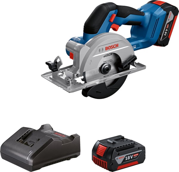 Miniatyrbild 3 av 11: Bosch GKS 18V-51 Professional 14 cm Blå 6300 RPM
