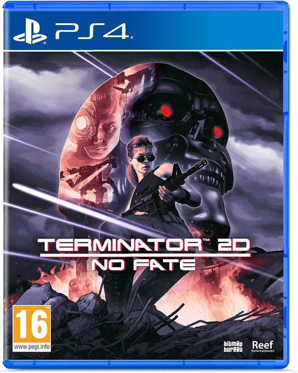 Reef Entertainment Terminator 2D No Fate PS4 Day One Forenklet kinesisk, Traditionelt kinesisk, Tysk, Engelsk, Spansk, Fransk, Italiensk, Japansk, Koreansk, Polsk, Portugisisk, Ukrainsk PlayStation 4
