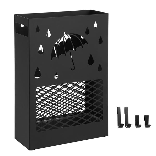 Miniatyrbild 1 av 7: Songmics LUC004B01 Paraplyställ Stål Svart